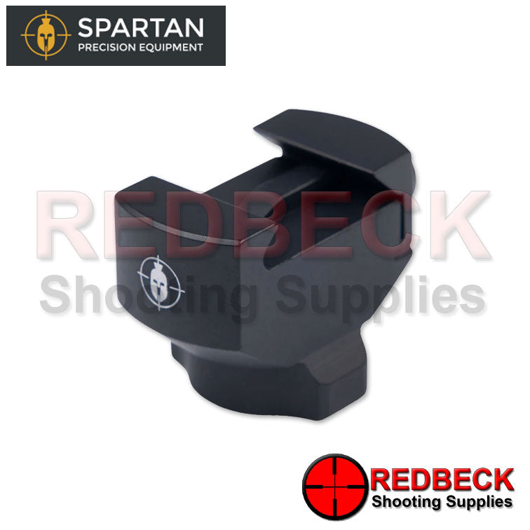 Spartan Classic Picatinny Adapter Showing The Logo And Weaver Adaptor.