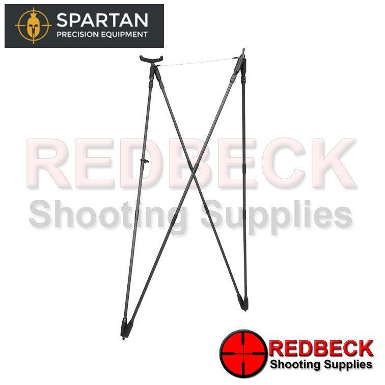 Spartan SpringBok Quad Sticks Front View Showing The Overall View Of The Quad Sticks.