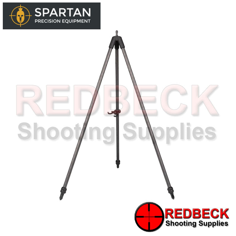 Spartan Springbok Tripod Front View Showing The Tripod In Its Open Form.