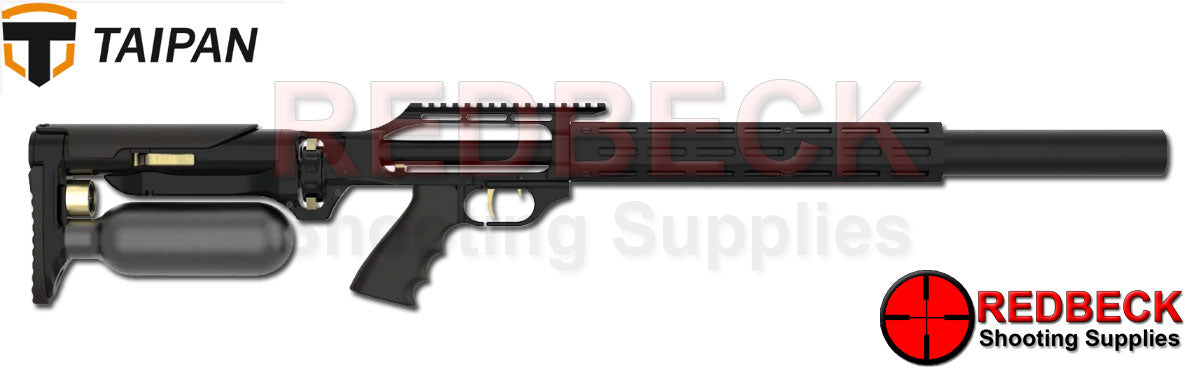 TAIPAN-SLASH-AIRRIFLE-TATICAL-550MM Side View Showing Side Lever