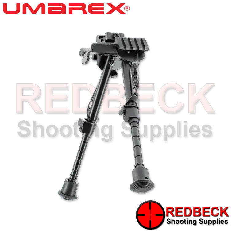 Umarex TBP2 Air Rifle And Rifle Bipod Open View Showing the side mounted co2.