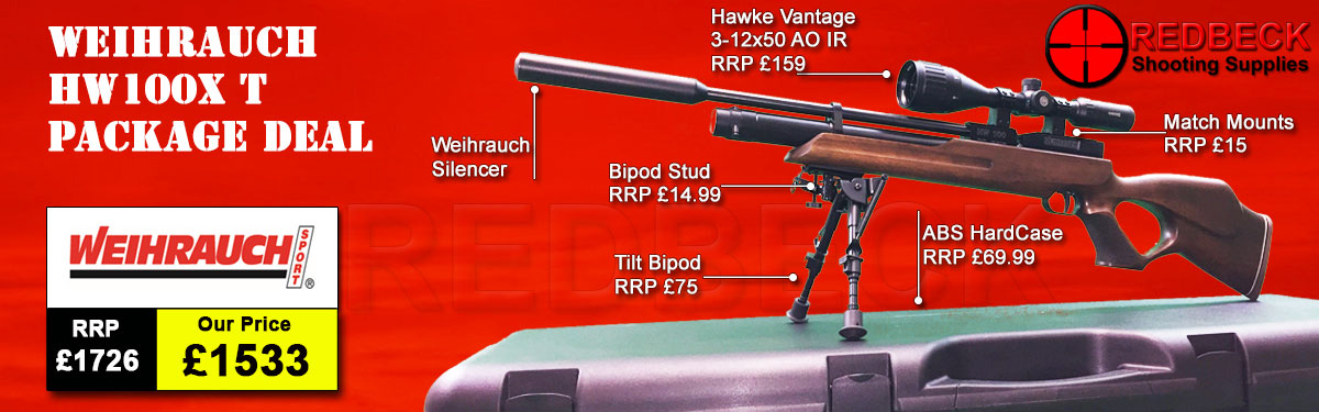 WEIHRAUCH HW100X T HARDCASE PACKAGE DEAL showing all the items included in the package deal.