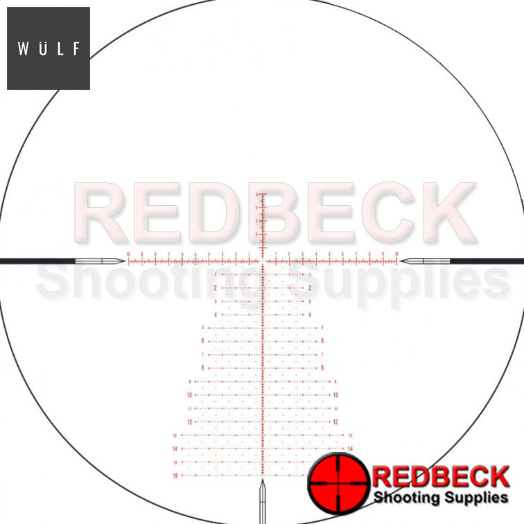 WULF Defender 2.0 ED 5-25x56 FFP W-MIL5 0.1 MRAD Rifle Scope