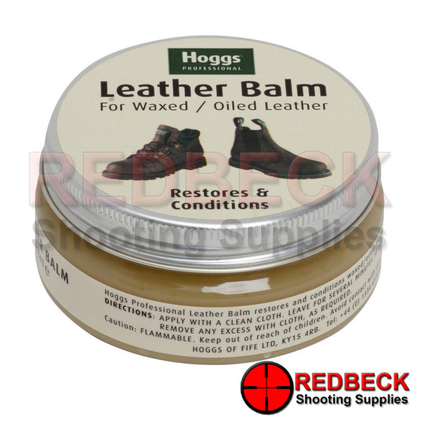 The Hoggs Of Fife Waxed Leather Balm can be used on all waxed and oiled leathers. The leather balm helps to restore key elements to the leather which dry out over time. This helps to keep your footwear looking and lasting for as long as possible. This is suitable for all colours. 