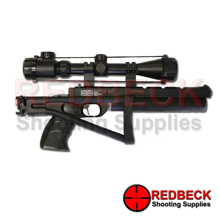 PP700 folding stock shown folded once fitted