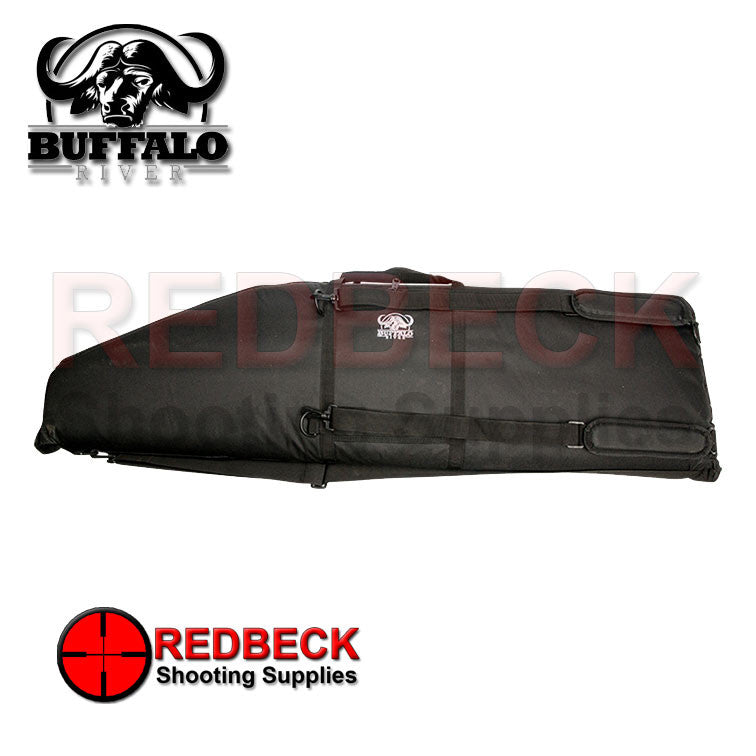 Buffalo River Gunbag, Removable inner and removable Shoulder Straps in Black