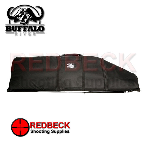 Black Buffalo River Gunbag, Removable inner and removable Shoulder Straps 