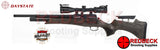 Daystate Huntsman Safari Air Rifle Left Hand View with raised cheek piece