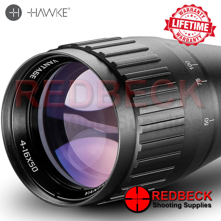 Hawke Vantage 4-16×50 AO Mil Dot IR scope