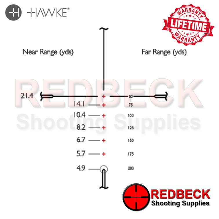 Hawke Vantage 4-12×50 Rimfire .22 (Subsonic)