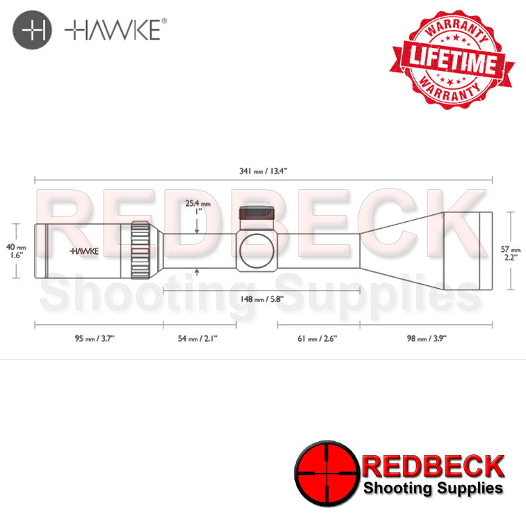 Hawke Vantage 4-12×50 IR L4A Dot scope