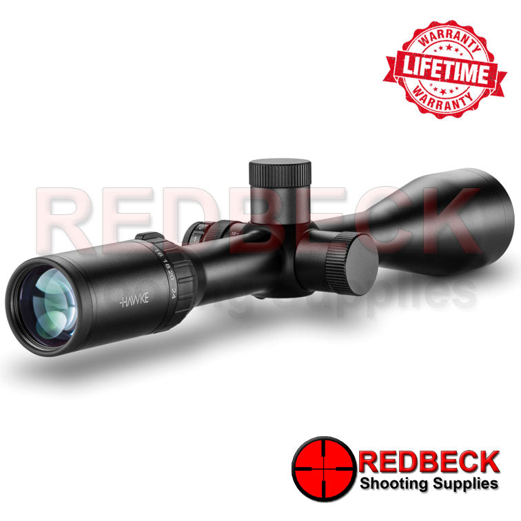 Hawke Airmax 30 WA Wide Angled SF Second Focal Plane 6-24×50 SF Scope