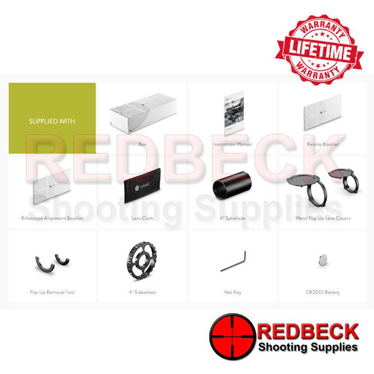 Hawke Airmax 30 WA Wide Angled SF Second Focal Plane 8-32×50 SF Scope