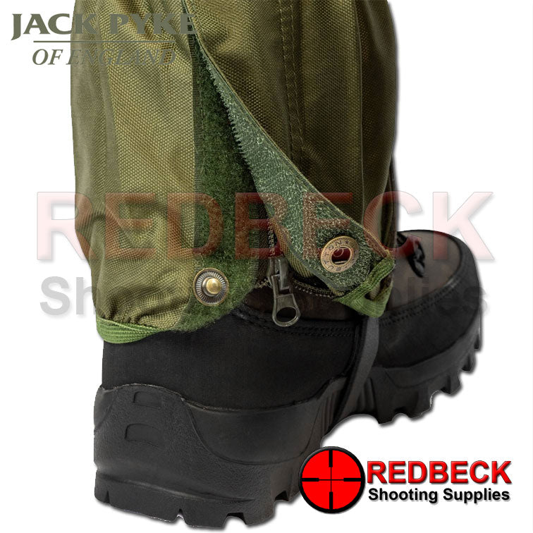 Jack Pyke Green Water Proof Gaiters