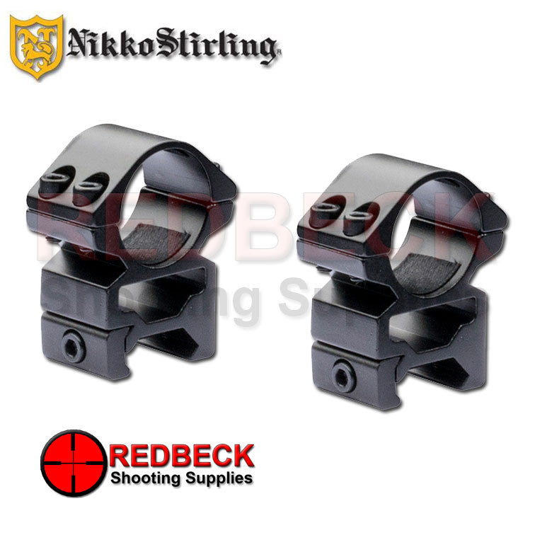 Medium MKII Match Mounts One Inch Diameter 5/8" Weaver Dovetail