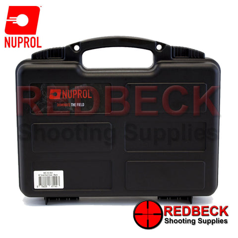 NUPROL Pistol Case - Hard Plastic Air pistol Case Black