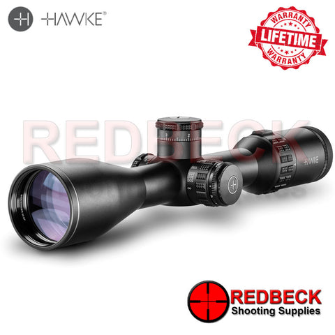 Hawke Sidewinder 4-16x50 SF 10x ½ Mil Dot Scope System H5