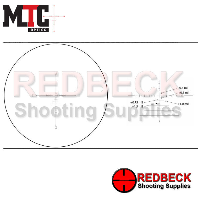 MTC Viper Pro 5-30×50 retical