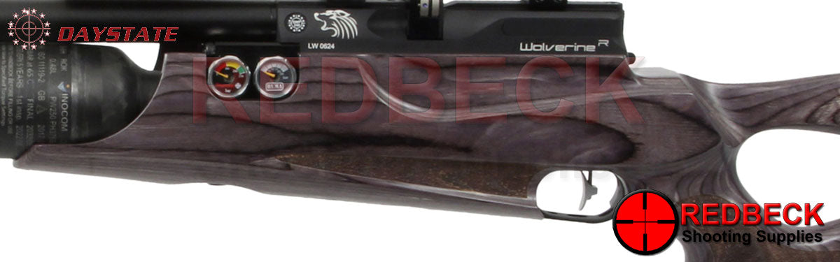 Daystate Wolverine R Grey Laminate Hi Lite gauges