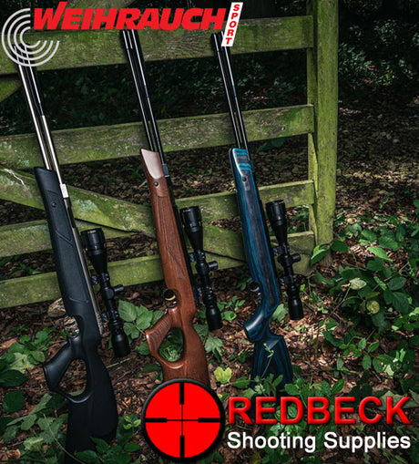 The air rifles are available in HW97K Beech stock, HW97KT Blackline, HW97KT Blackline Silver Action, HW97KT Beech stock and HW97K Blue Laminate.