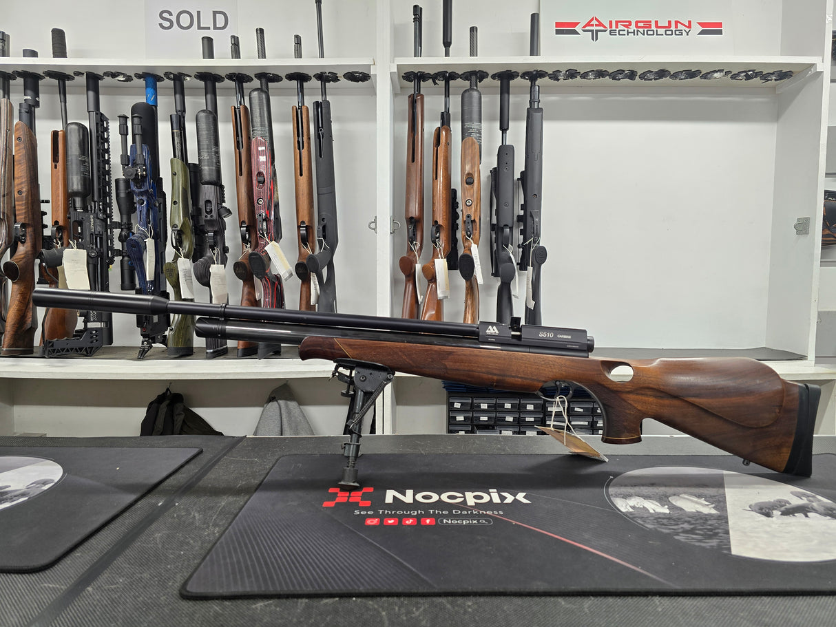 Second hand Air Arms S510 Walnut Thumbhole .22