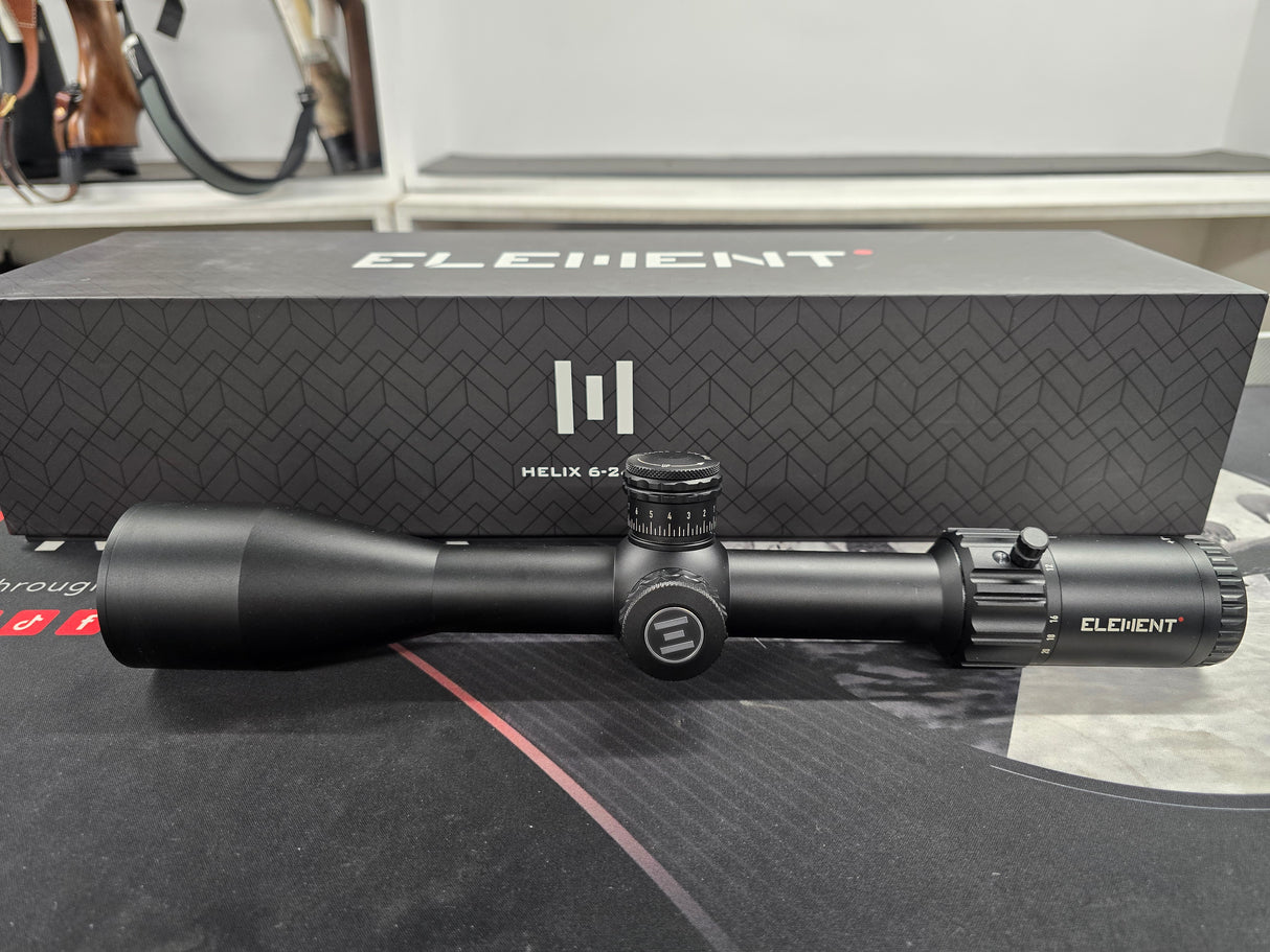 Second Hand Element Optics Helix 6-24x50 FFP APR-1C MOA