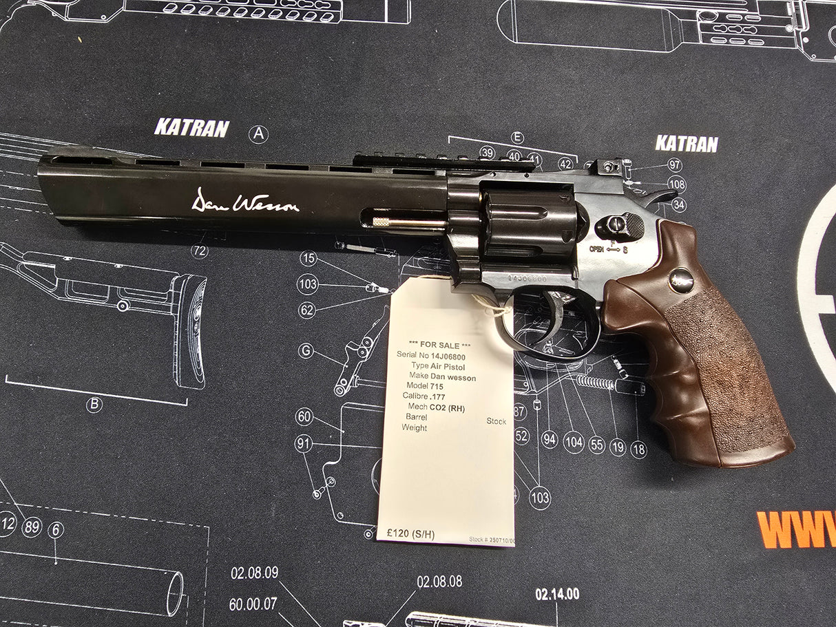 Second Hand Dan Wesson .177 8" Black