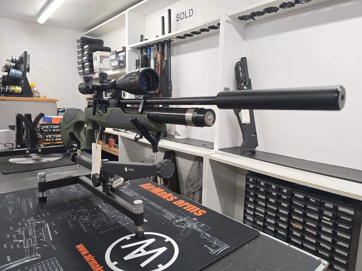 Second Hand Weihrauch HW100T Synthetic Green .22