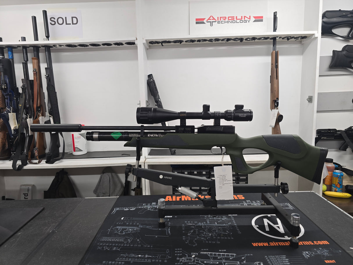 Second Hand Weihrauch HW100T Synthetic Green .22
