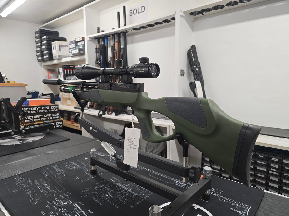 Second Hand Weihrauch HW100T Synthetic Green .22