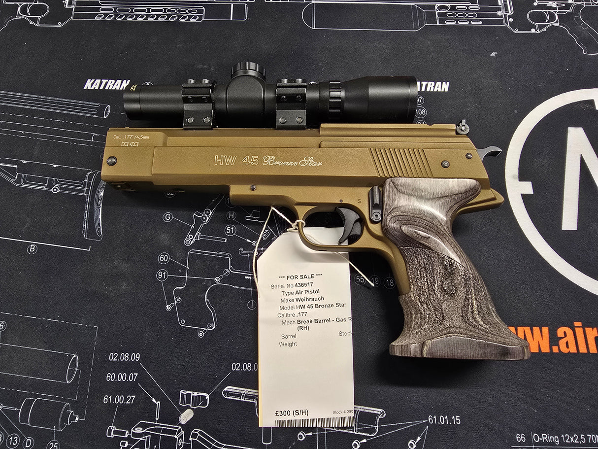 Second Hand Weihrauch HW45 Bronze Star .177