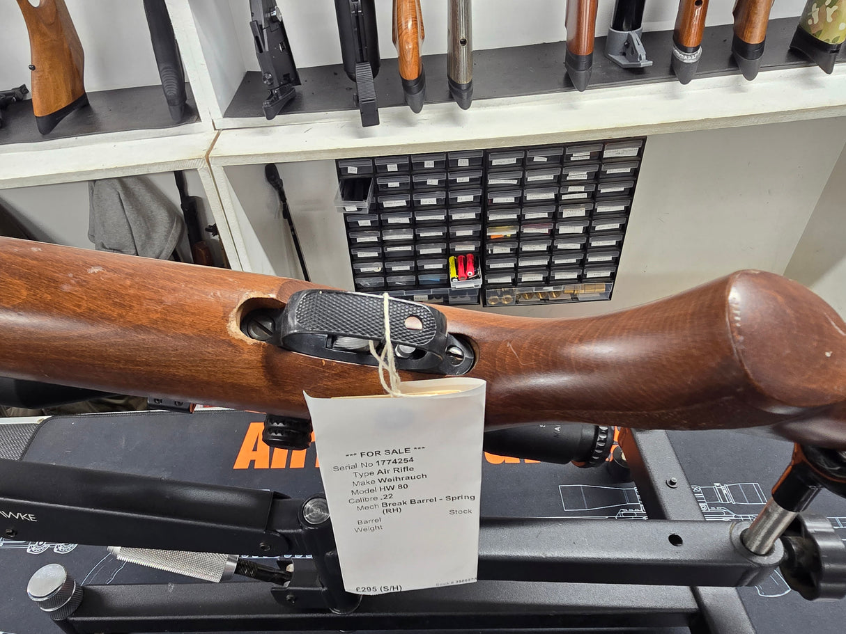 Second Hand Weihrauch HW80 .22