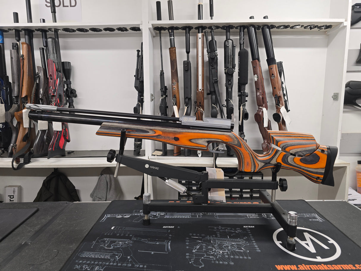Second Hand Air Arms HFT 500 orange laminate .177