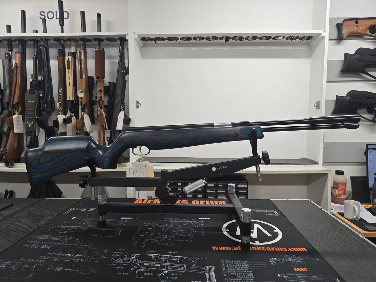 Second hand Weihrauch HW97K Blue Laminate .22