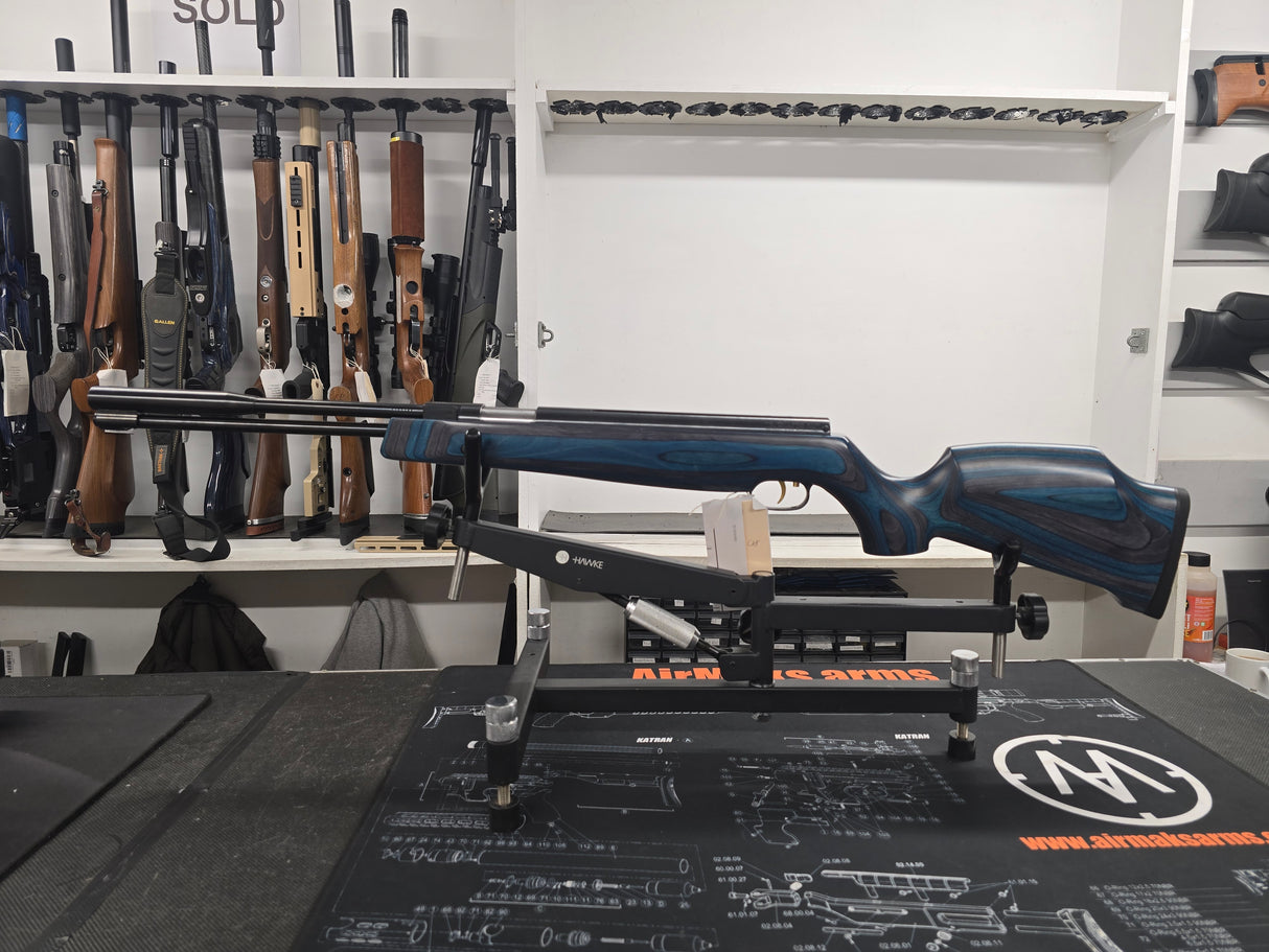 Second hand Weihrauch HW97K Blue Laminate .22