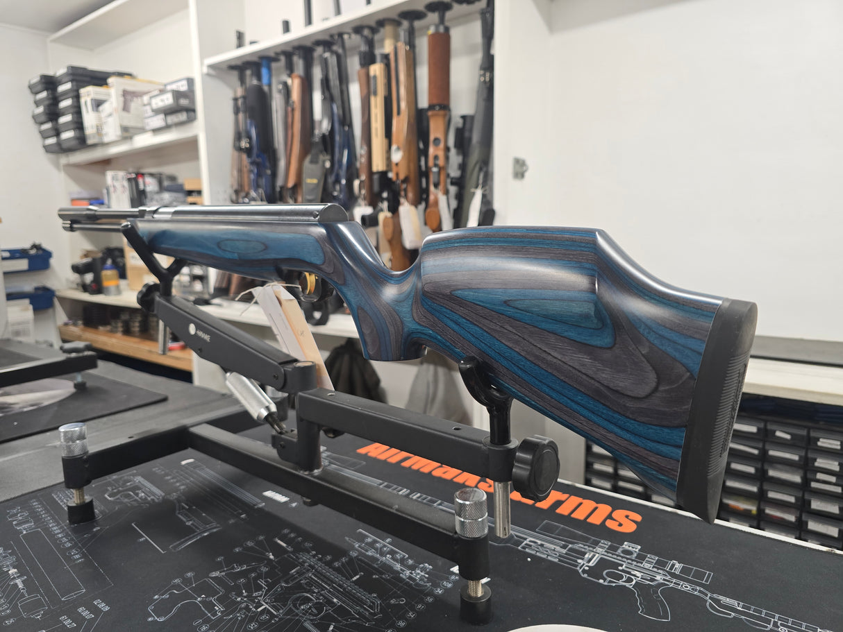 Second hand Weihrauch HW97K Blue Laminate .22