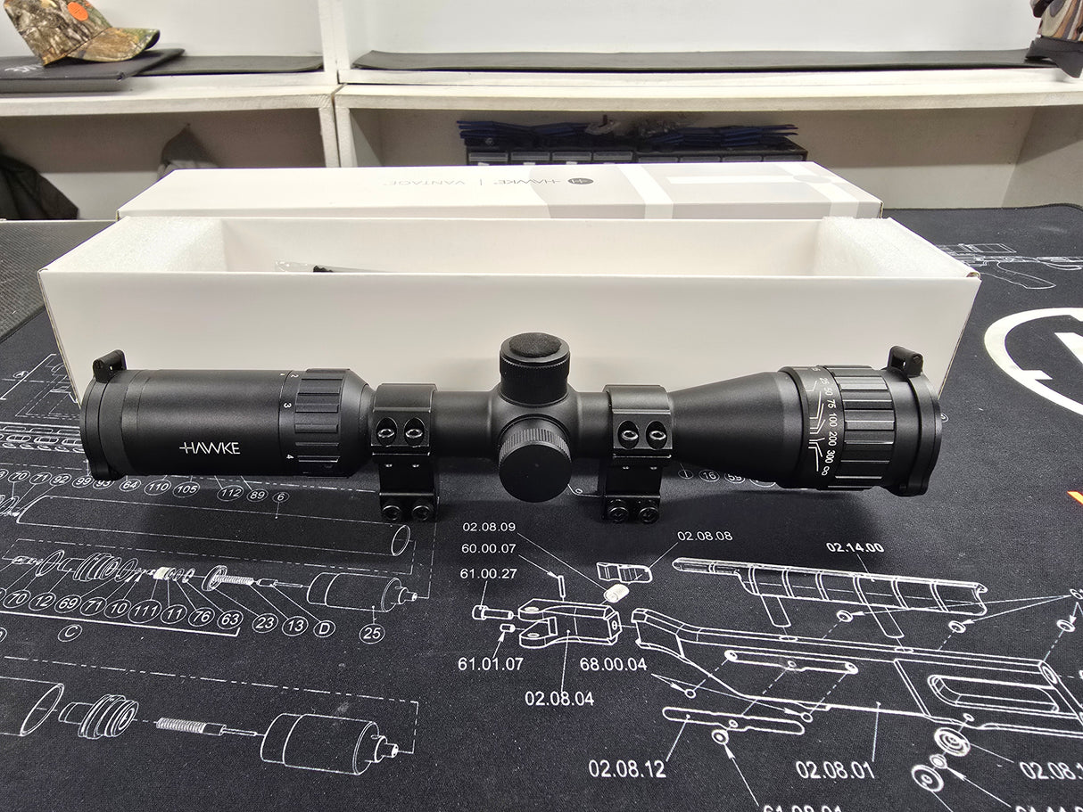 Second hand Hawke Vantage AO 2-7x32