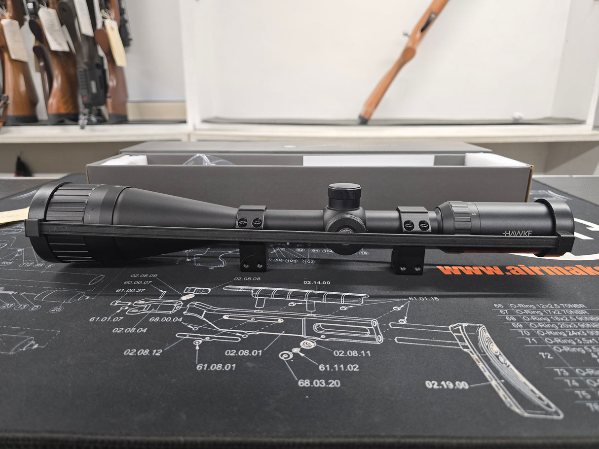 Second Hand Hawke Fast Mount 6-24x50 AO IR