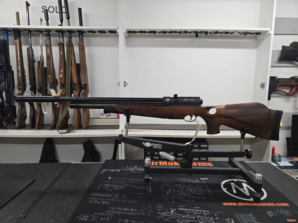 Second hand Air Arms S510 Walnut Thumbhole .22