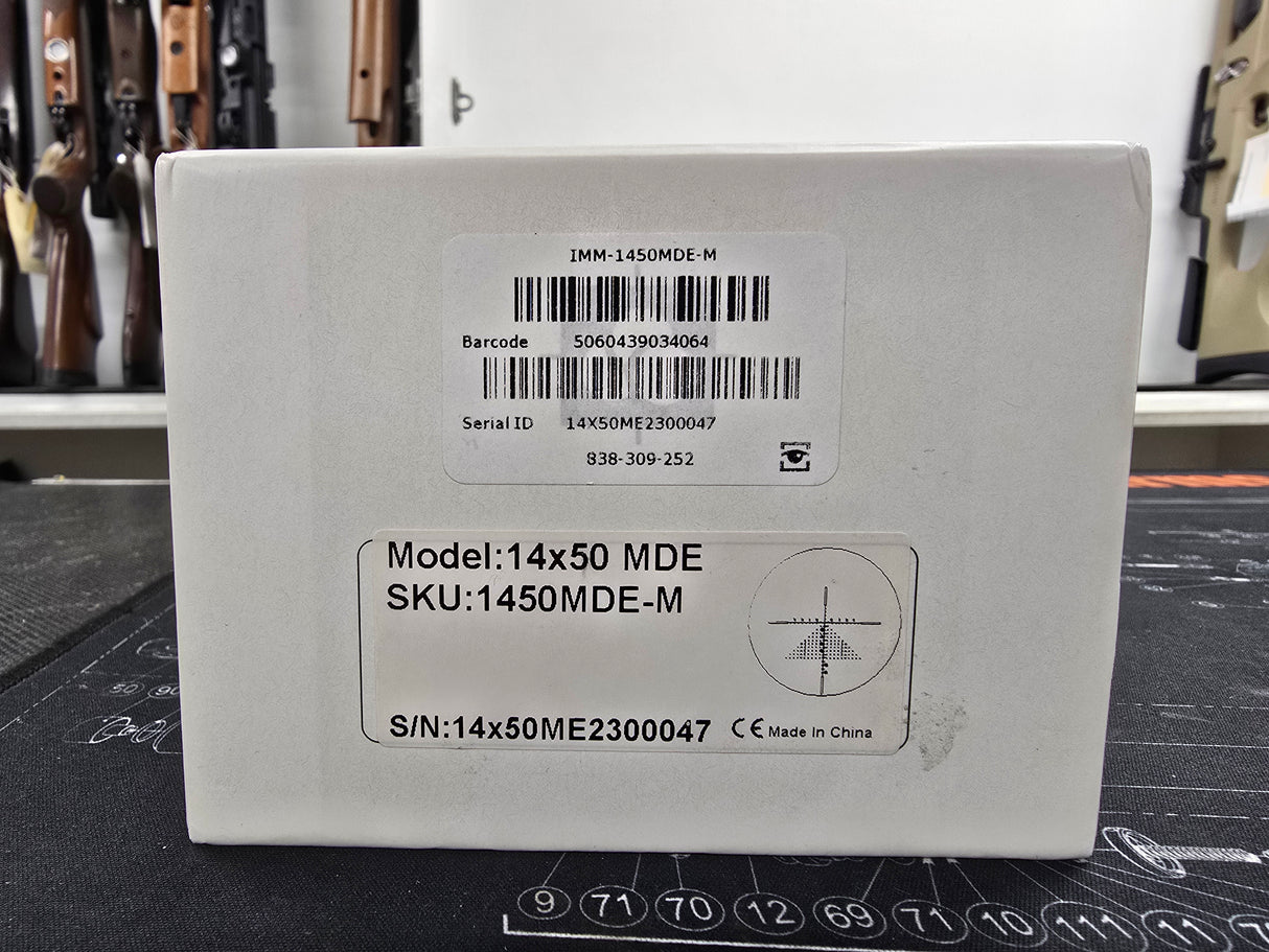 Second Hand Immersive Optics 14x50 MDE