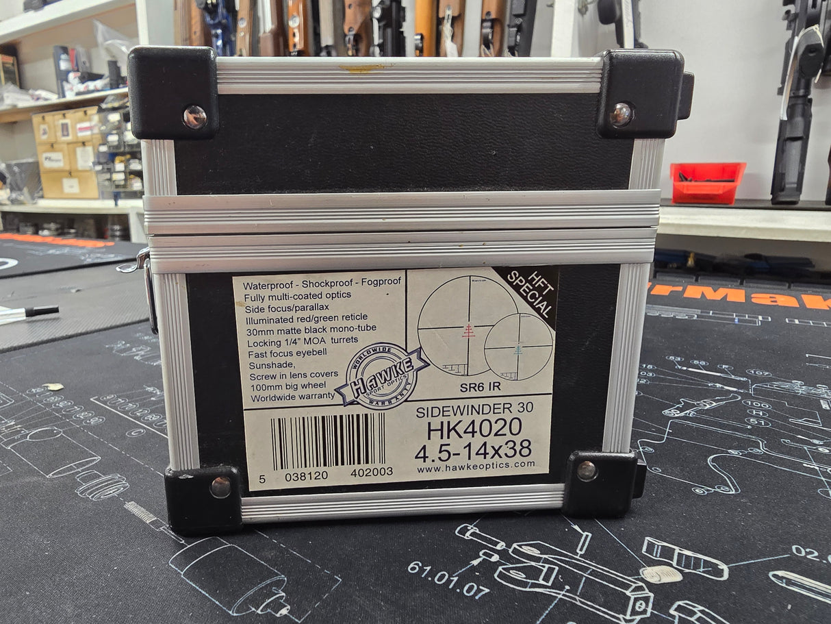Second hand Hawke Sidewinder 4.5-14x38