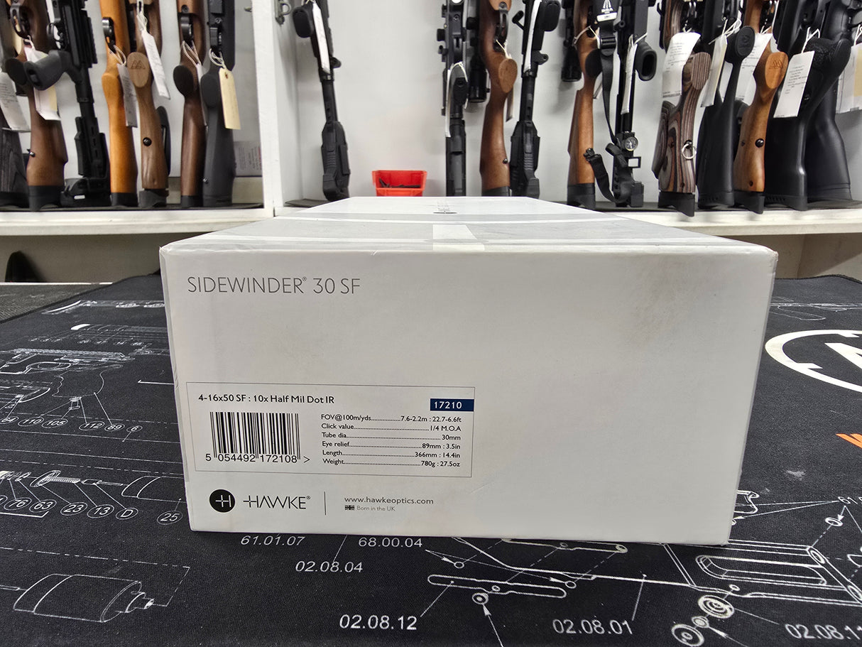 Second hand Hawke Sidewinder 4-16x50