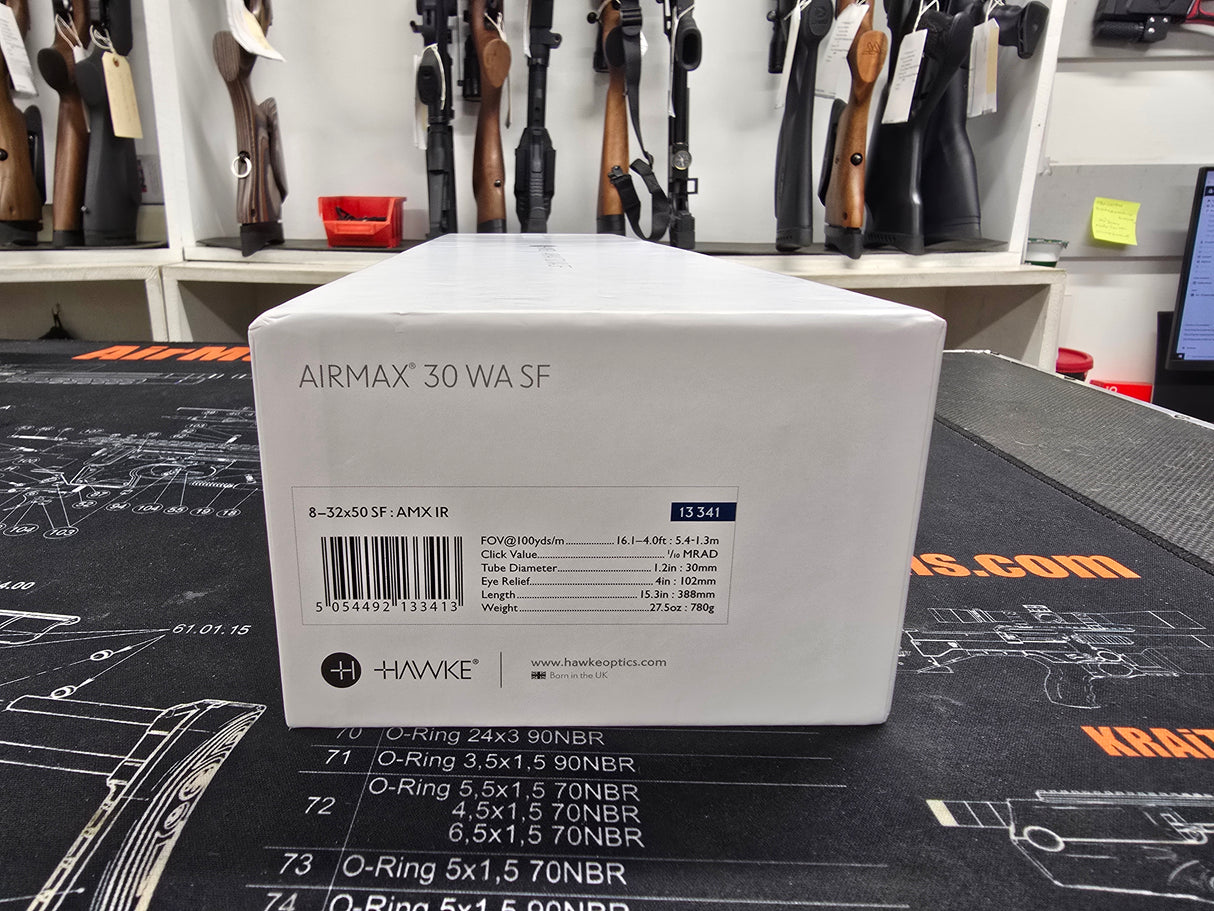 Second hand Hawke Airmax 30 8-32x50