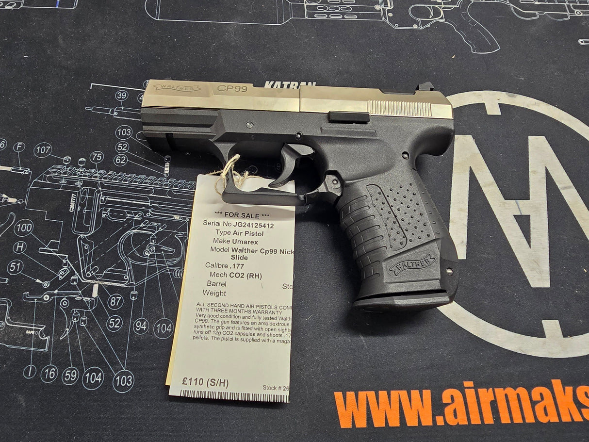 Second Hand Walther CP99 bicolour .177
