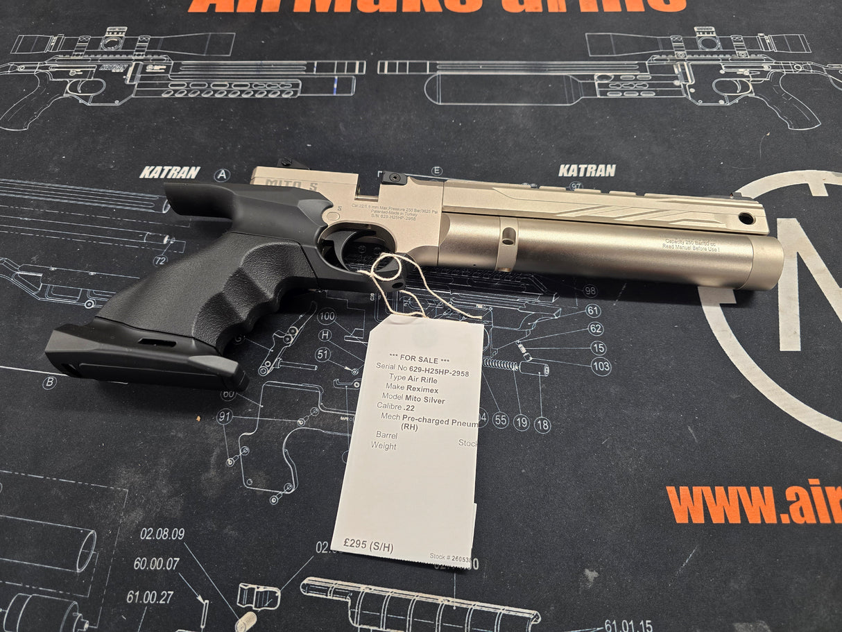 Second Hand Reximex Mito Silver .22