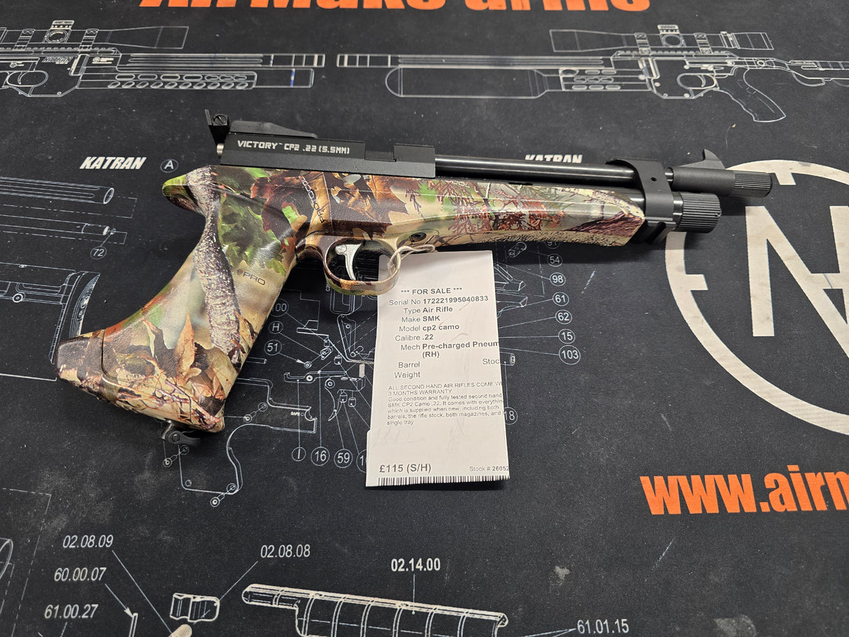 Second Hand SMK Camo CP2 .22