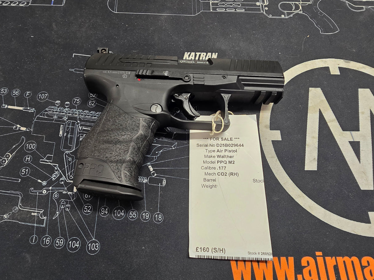 Second Hand Walther PPQ M2 .177