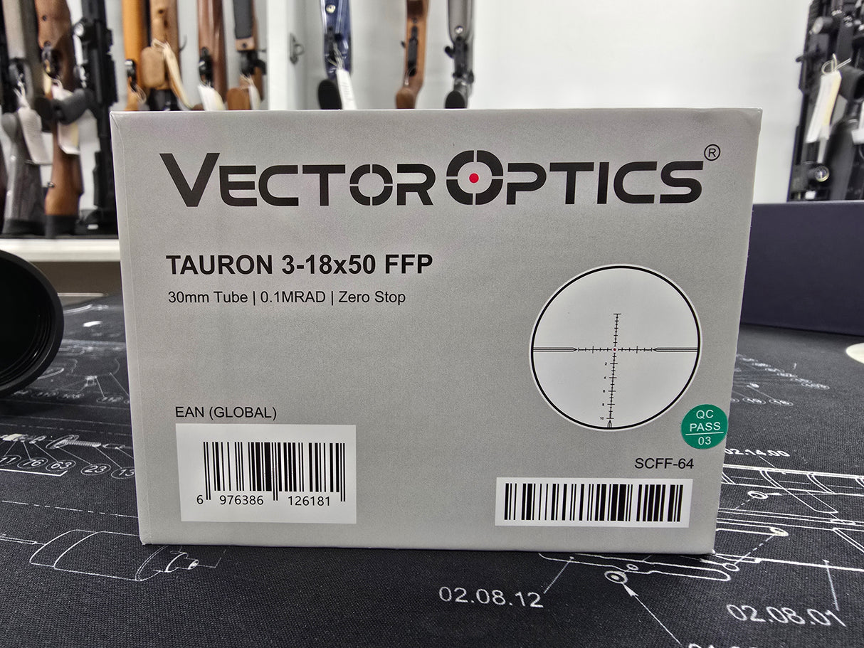 Second Hand Vector Optics Tauron 3-18x50 FFP