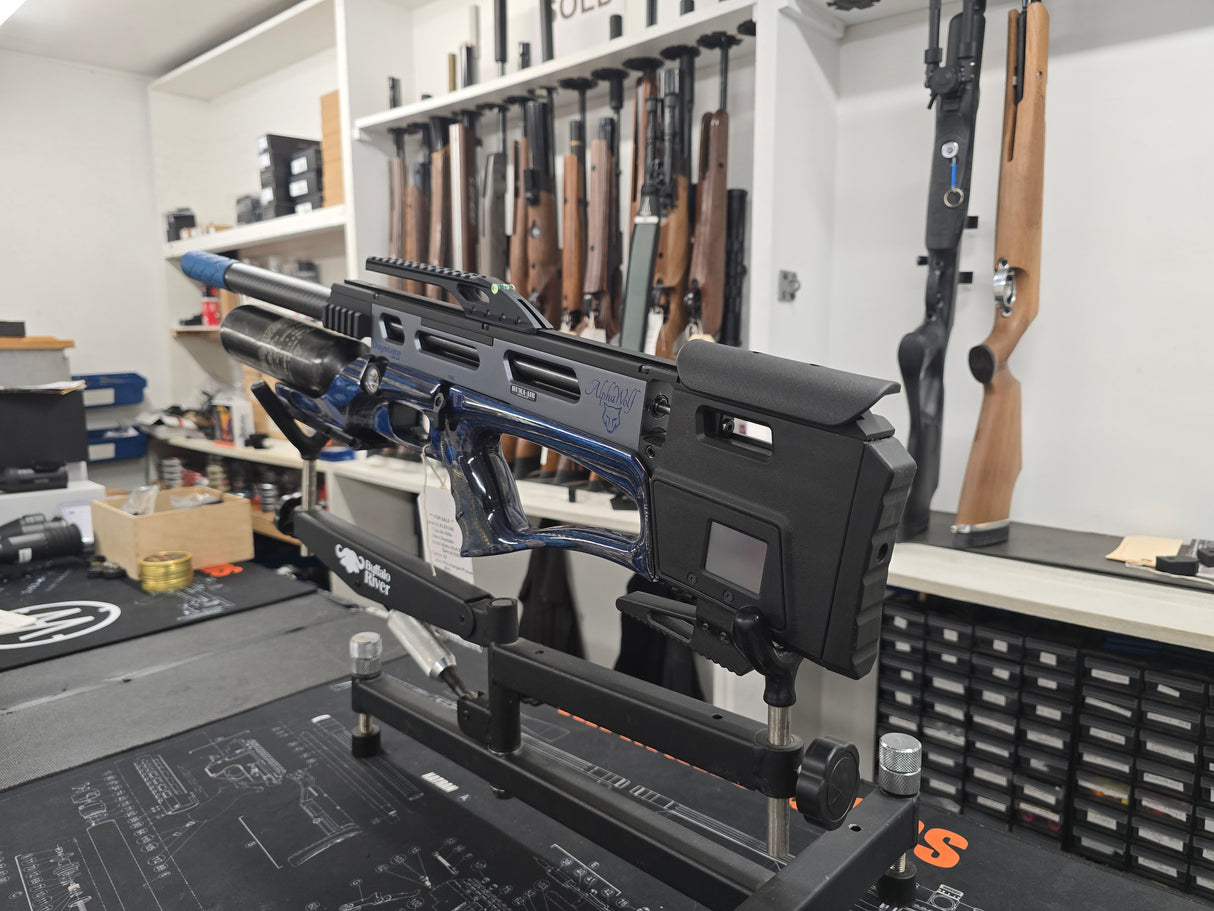 Second Hand Daystate Alpha Wolf blue laminate special edition .22