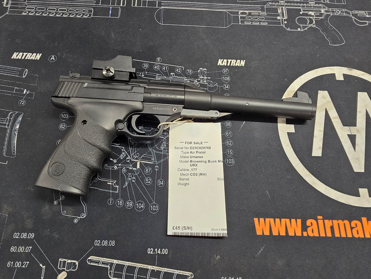 Second Hand Browning Buckmark URX .177